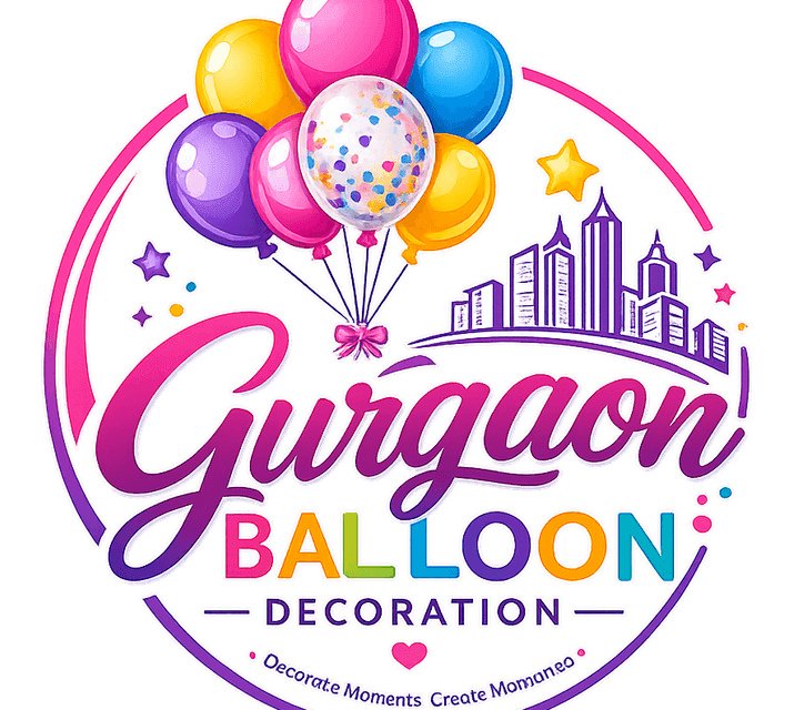 Gurgaon Balloon Decoration logo — Decorate Moments, Create Memories